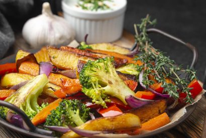 mešana zelenjava na žaru