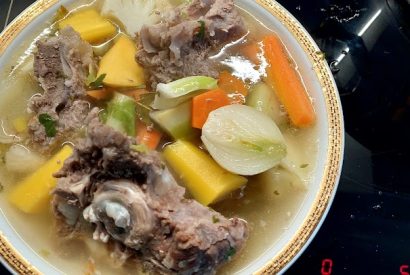 kostna juha za zgoščevanje golaža